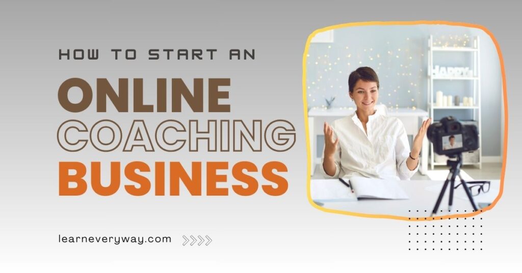 how to start an online coaching business