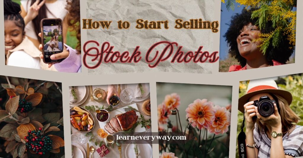 how to start selling stock photos
