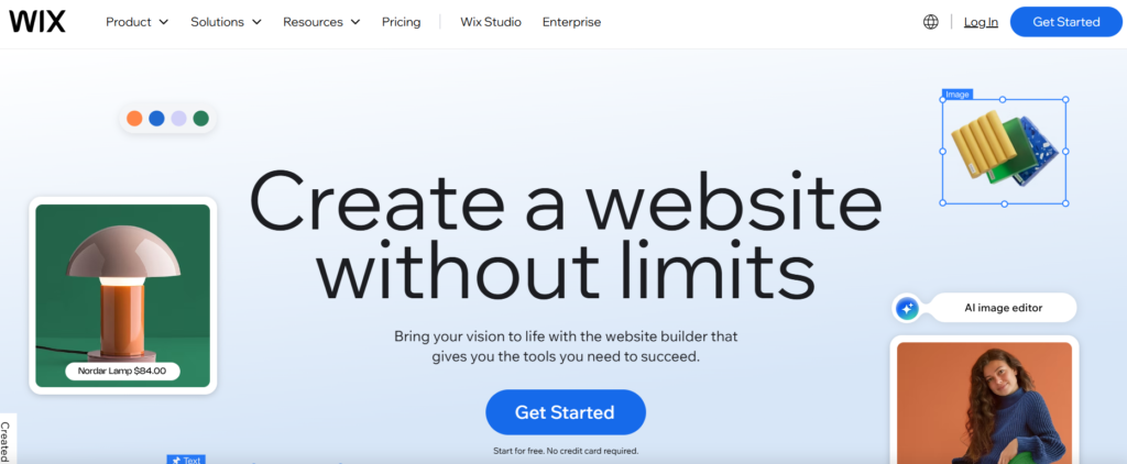 wix.com homepage website platform to choose learneveryway.com