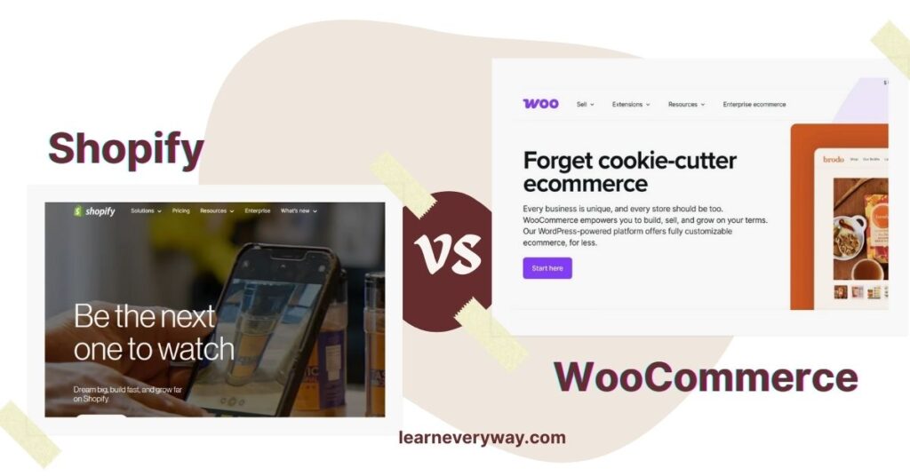 Shopify vs WooCommerce choose the best e-commerce platform