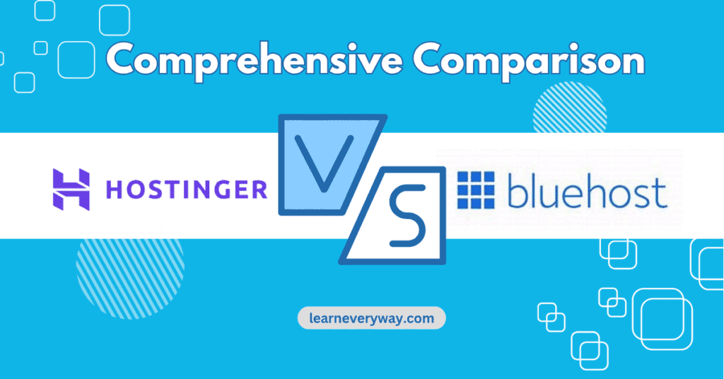 hostinger vs bluehost a comprehensive comparison